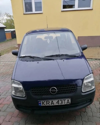 Opel Agila cena 5000 przebieg: 25000, rok produkcji 2003 z Gąbin małe 16